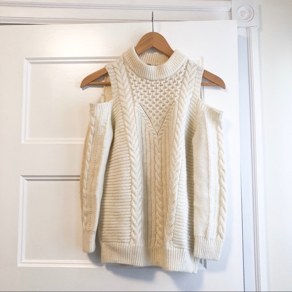 ASOS Cold Shoulder Sweater